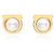 Salvatore Ferragamo Orecchini Gancini Pearl