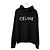 Céline Weiter Hoodie aus Baumwoll-Fleece