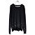 Louis Vuitton Gradient Strickpullover Schwarz