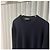 Loro Piana Baby Cashmere Strickpullover Navy - Ansicht 4