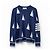 Thom Browne Herren Strickpullover aus Merinowolle Sailboat Navy Größe - Ansicht 4