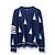 Thom Browne Herren Strickpullover aus Merinowolle Sailboat Navy Größe - Ansicht 7