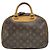 Louis Vuitton Borsa Tote Trouville Monogram Canvas Brown - vista 4