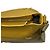 Prada Borsa a tracolla con tasca zip in pelle Vitello Daino Mustard - vista 18