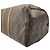 Louis Vuitton Borsa Keepall Monogram Canvas Boston Bag Tote Brown - vista 16