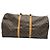 Louis Vuitton Borsa Keepall Monogram Canvas Boston Bag Tote Brown - vista 4