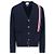 Thom Browne RWB Streifen-Intarsia-Baumwollcardigan - Ansicht 3