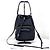 Prada Borsa a Secchiello Jacquard a Tracolla Nera - vista 2