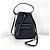 Prada Borsa a Secchiello Jacquard a Tracolla Nera - vista 4
