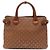 Burberry Brown House Check Stud Medium Banner Tote Bag