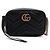 Gucci Mini borsa a tracolla matelassé nera con catena - vista 2
