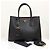 Prada Saffiano Double Tote Bag Schultertasche Medium Schwarz - Ansicht 13