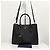 Prada Saffiano Double Tote Bag Schultertasche Medium Schwarz - Ansicht 7