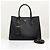 Prada Saffiano Double Tote Bag Schultertasche Medium Schwarz - Ansicht 8