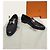 Hermès Mocassins Paris para mulher com logótipo dourado e preto - vista 8