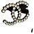 Spilla Chanel CC Big Logo Strass Gold