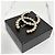 Spilla Chanel CC Big Logo Strass Gold - vista 6
