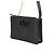 Valentino Borsa a tracolla e borsa a spalla V-Sling Strap in pelle martellata nera - vista 2