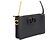 Valentino Borsa a tracolla e borsa a spalla V-Sling Strap in pelle martellata nera - vista 3