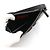 Valentino Borsa a tracolla e borsa a spalla V-Sling Strap in pelle martellata nera - vista 5