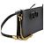 Valentino Borsa a tracolla e borsa a spalla V-Sling Strap in pelle martellata nera - vista 8