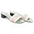 Dior Mules Sandali Pantofole Dway Donna in Cotone Ricamato - vista 3