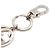 Gucci Charm per borsa in acciaio intrecciato - vista 3