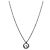 Dior Round CD Silver Halskette