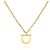 Salvatore Ferragamo Collana Gancini Gold - vista 4