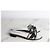 Sandali Chanel Sequin Slippers Bianchi - vista 4