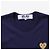 Comme Des Garcons PLAY Unisex T-Shirt mit goldenem Herz-Patch - Ansicht 5