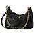 Prada NaPlaque Lackleder Mini Hobo Bag mit Dreiecks-Logo und Schulterriemen