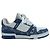 Louis Vuitton Sneakers Trainer Monogram Denim Leather Sneakers Blue - vista 7