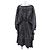 Vestido de seda Lanvin preto