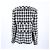 Chanel Tweed Jacke Schwarz Weiß - Ansicht 3