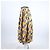 Gonna in seta Gucci gialla multicolore - vista 2