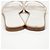 Hermès Sandali Oran in vitello White - vista 10