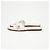 Hermès Sandali Oran in vitello White - vista 7