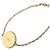 Dior Bracciale Petite CD Cuore in Perle Barocche Finitura Dorata - vista 3