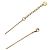 Dior Bracciale Petite CD Cuore in Perle Barocche Finitura Dorata - vista 5