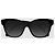 Chanel Gafas de sol polarizadas Triple Pearl Black Logo - vista 10
