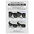 Chanel Gafas de sol polarizadas Triple Pearl Black Logo - vista 8