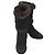 Chanel Quilted Suede Shearling Ankle Boots Size