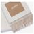 Jacquemus Sciarpa in jacquard con logo e frange - vista 8