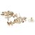 Chanel Pendientes de flor con perlas y strass Gold CC - vista 4