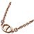 Dior Rose Gold CD Crystal Navy Halskette - Ansicht 4