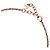 Dior Rose Gold CD Crystal Navy Halskette - Ansicht 6