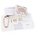 Dior Rose Gold CD Crystal Navy Halskette - Ansicht 7