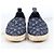 Louis Vuitton Espadrillas in Denim Monogram Blu - vista 5