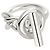 Hermès Anillo de plata para mujer Croisette Small Model - vista 2